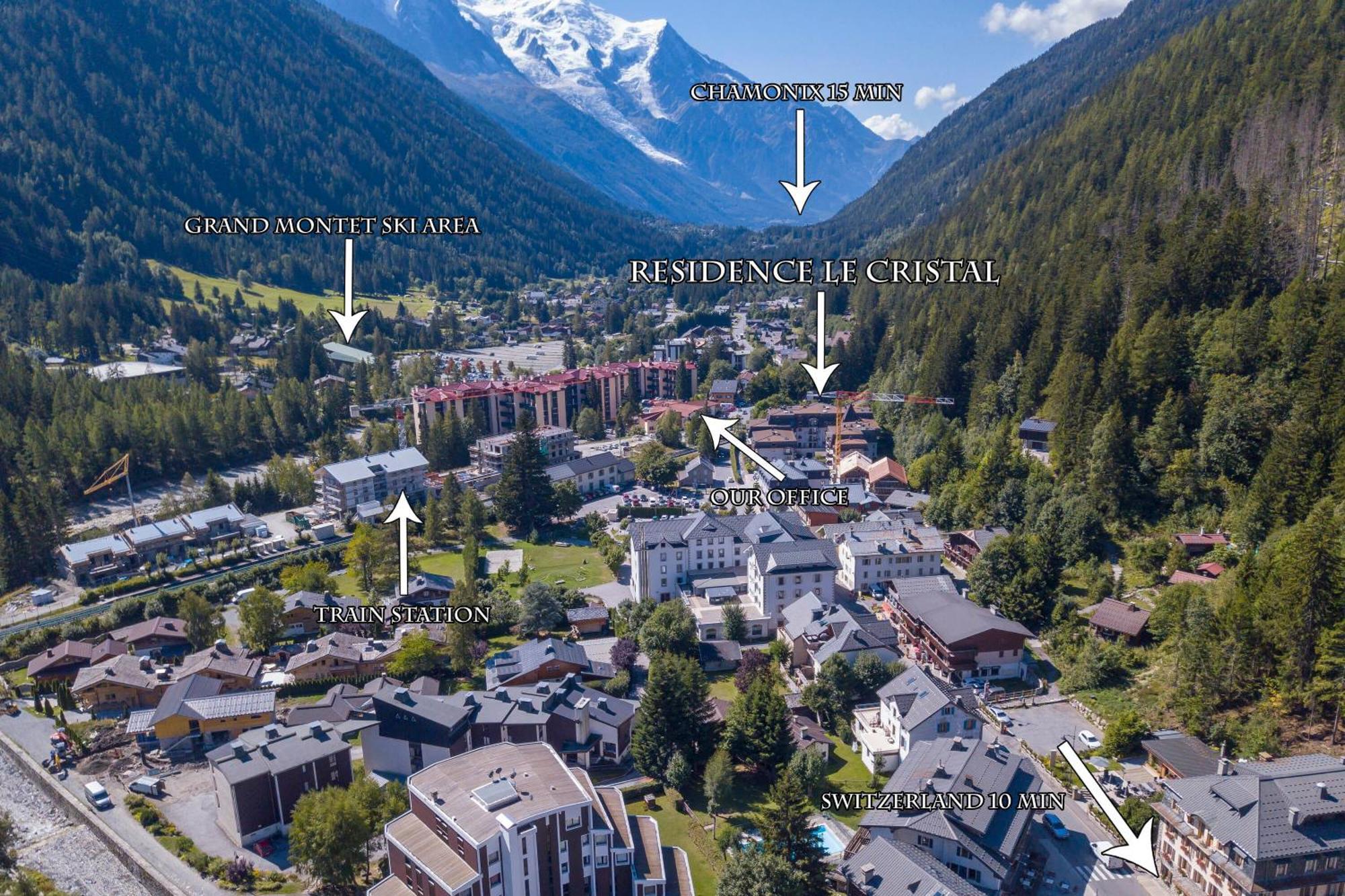 Residance Le Cristal - Grands Montets 11 - Happy Rentals Chamonix Bagian luar foto
